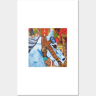 Carousel Horse Posters and Art